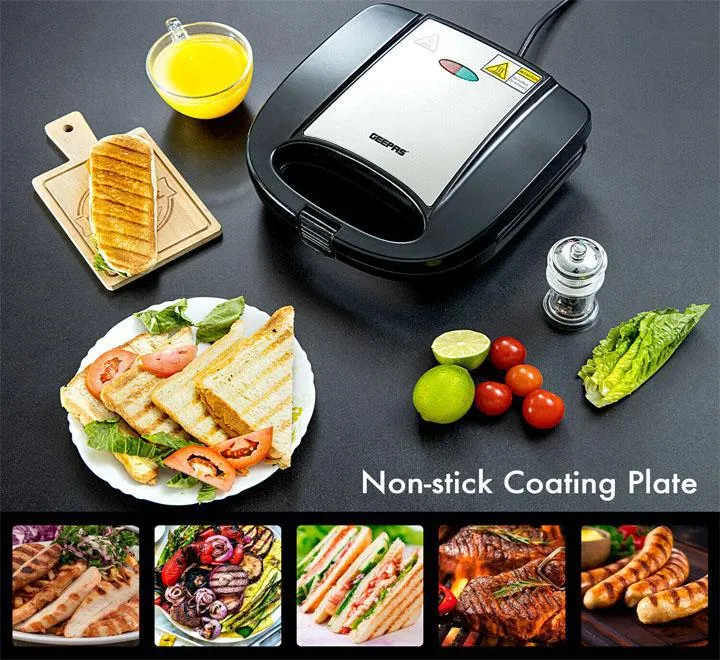 2 Slice Sandwich Grill Maker