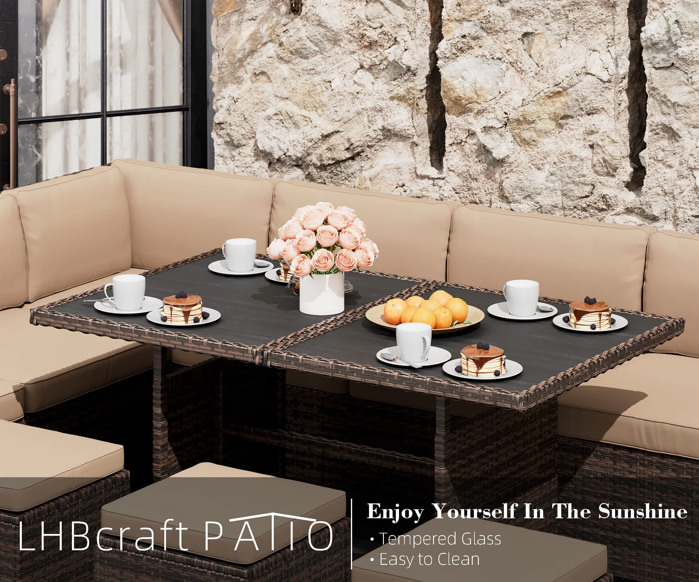 7 Piece Patio Dining Set