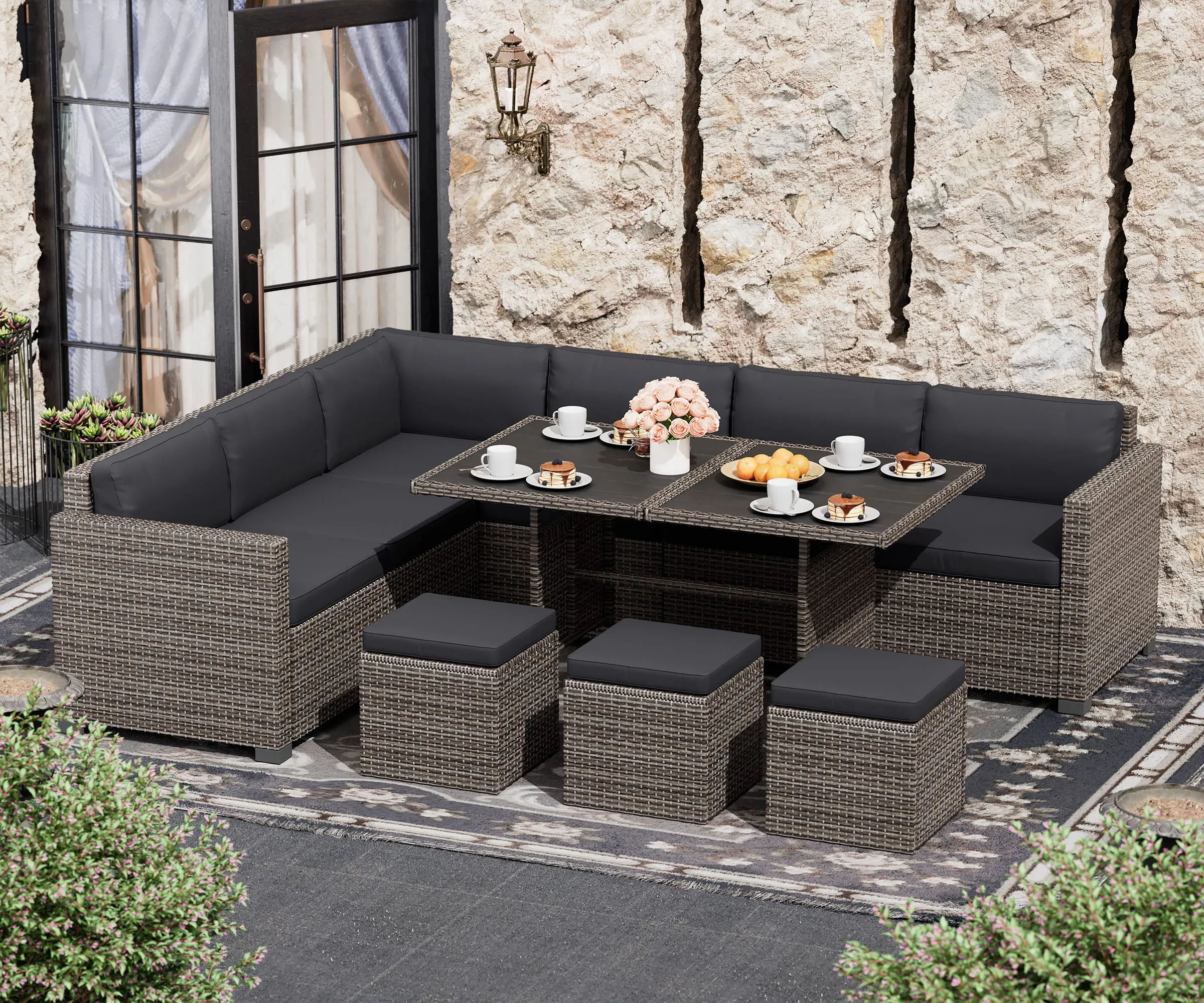 7 Piece Patio Dining Set