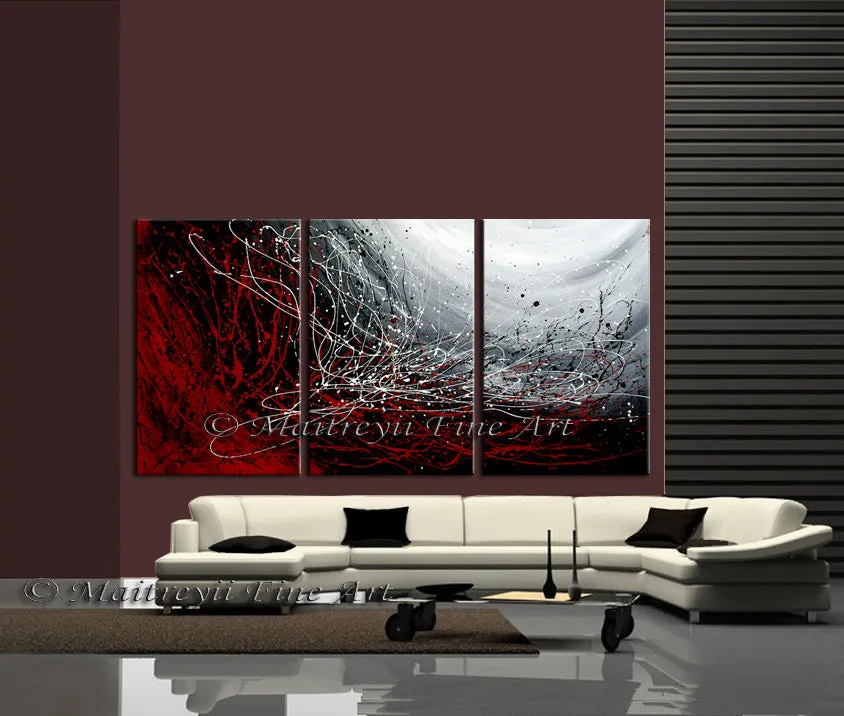 Abstract Modern Art Oil Painting For Sale - Quiet morning wall art