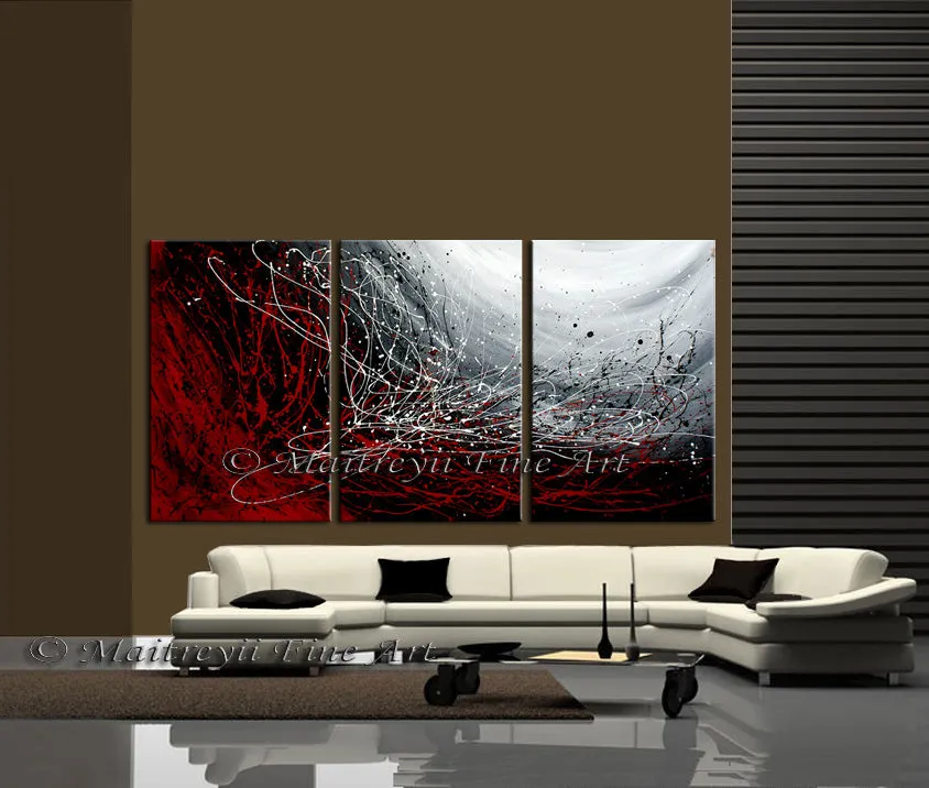 Abstract Modern Art Oil Painting For Sale - Quiet morning wall art