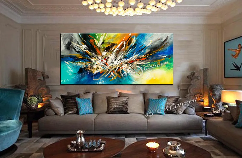 Abstract Modern Art Oil Painting on Canvas Modern Wall Art Amazing Abstract - Abstract Art 83