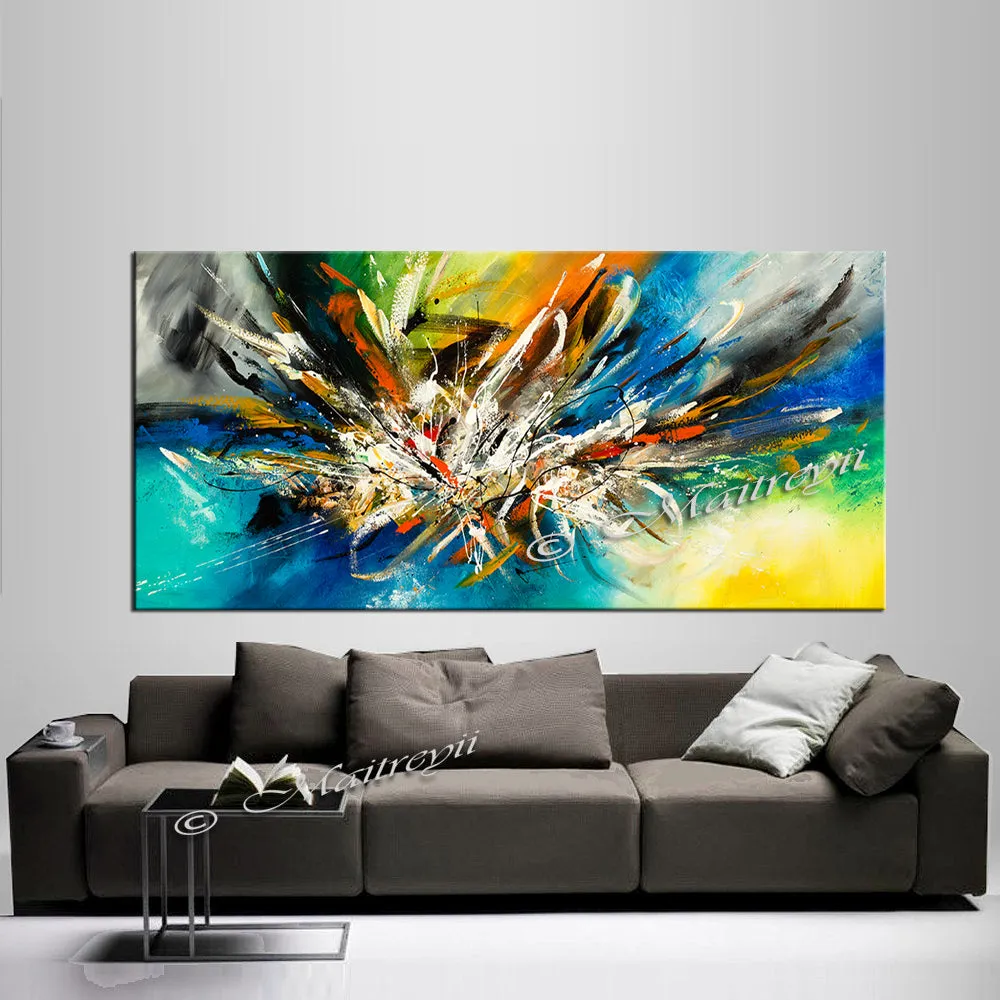 Abstract Modern Art Oil Painting on Canvas Modern Wall Art Amazing Abstract - Abstract Art 83