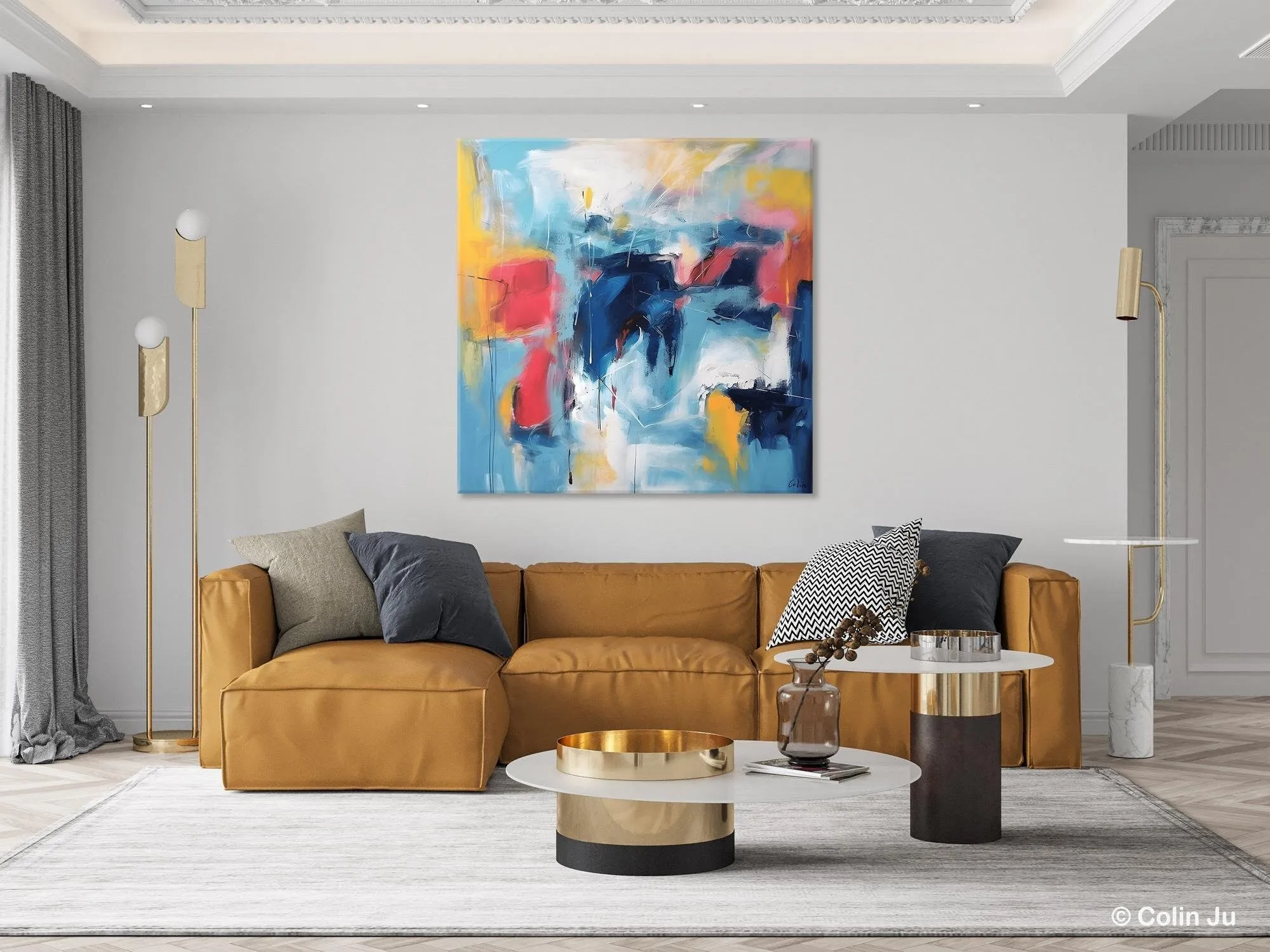 Abstract Paintings for Bedroom, Original Modern Paintings, Large Contemporary Canvas Art, Modern Acrylic Artwork, Buy Art Paintings Online