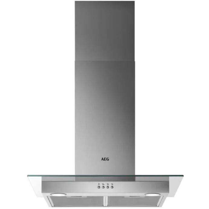 AEG DTB3654M Chimney Hood - Stainless Steel / Glass