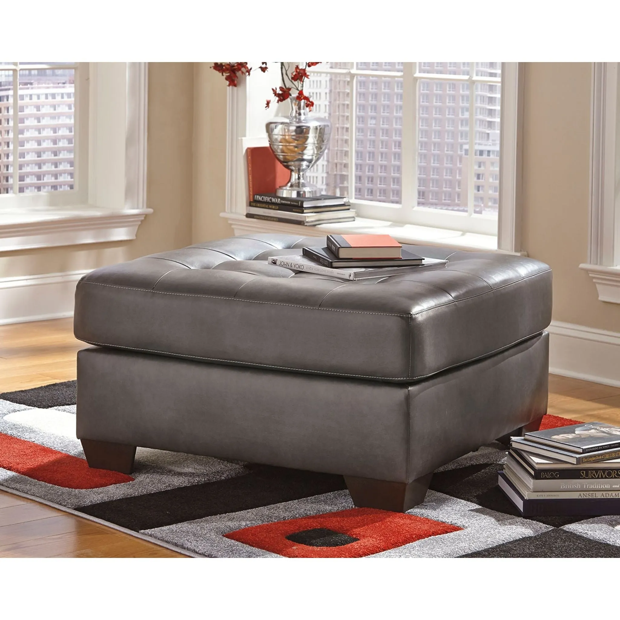 Alliston Oversized Accent Ottoman