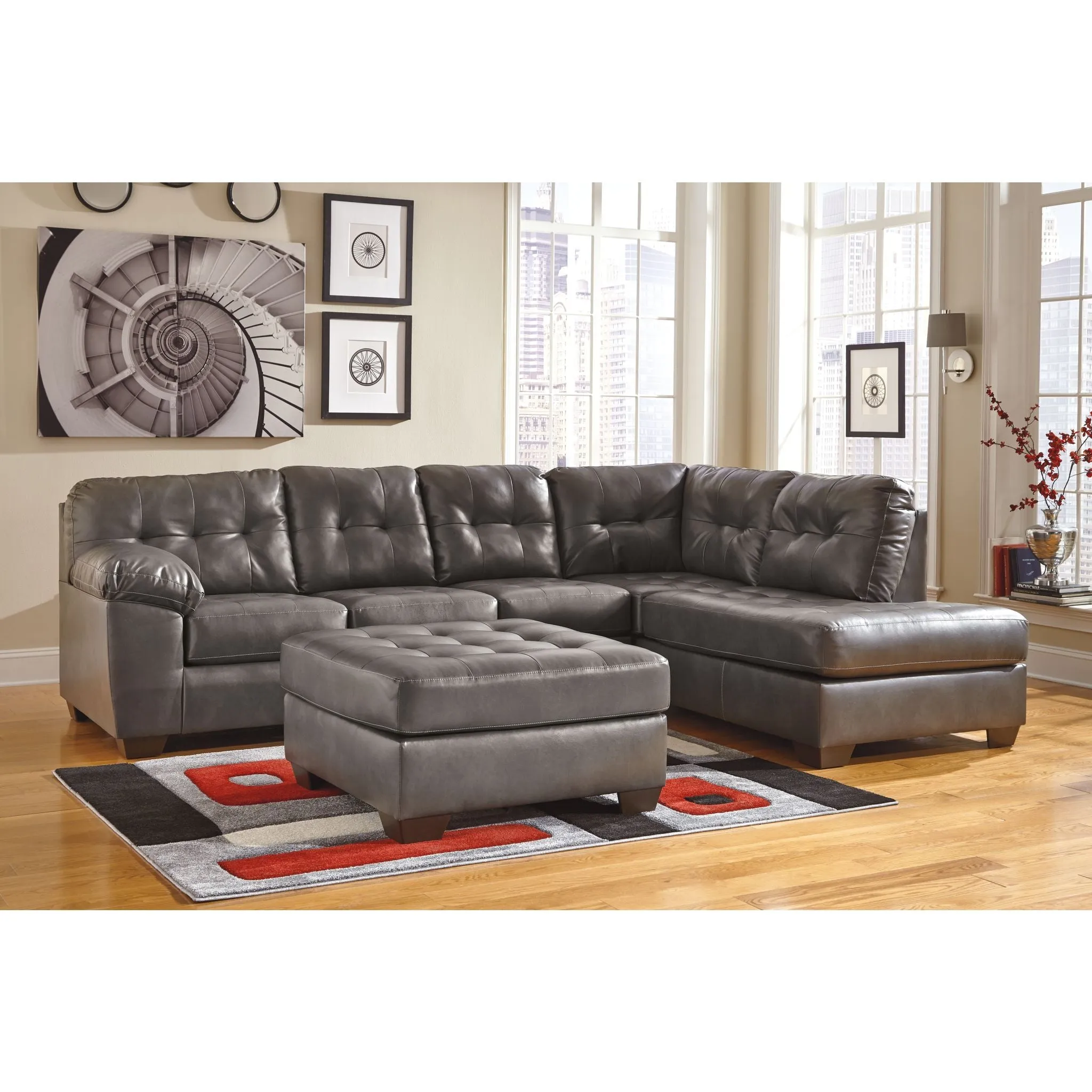 Alliston Oversized Accent Ottoman