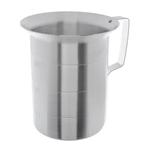 Aluminum Liquid Measuring Cup, 4 qt.