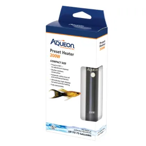 Aqueon Preset Aquarium Heater 200 Watts