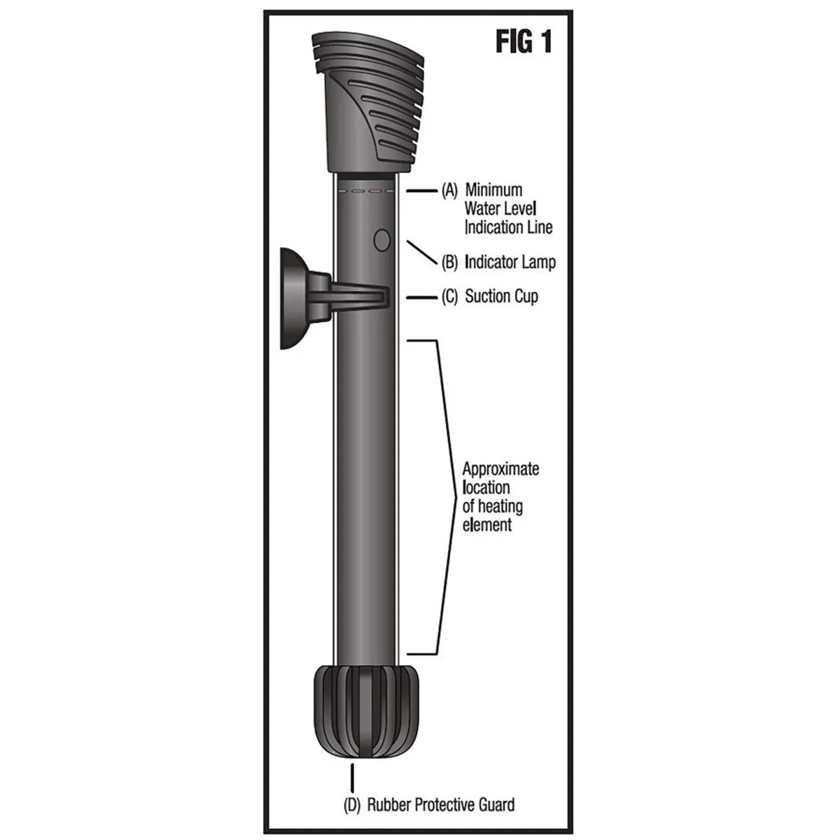 Aqueon Preset Aquarium Heater 200 Watts