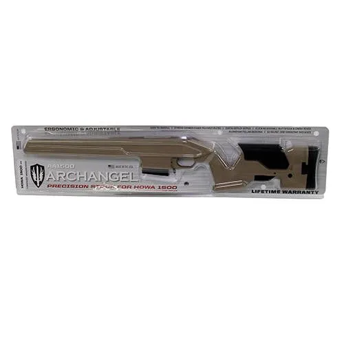 Archangel 1500 Precision Stock - Howa 1500-Weatherby Vanguard, 10 Round Magazine, Desert Tan