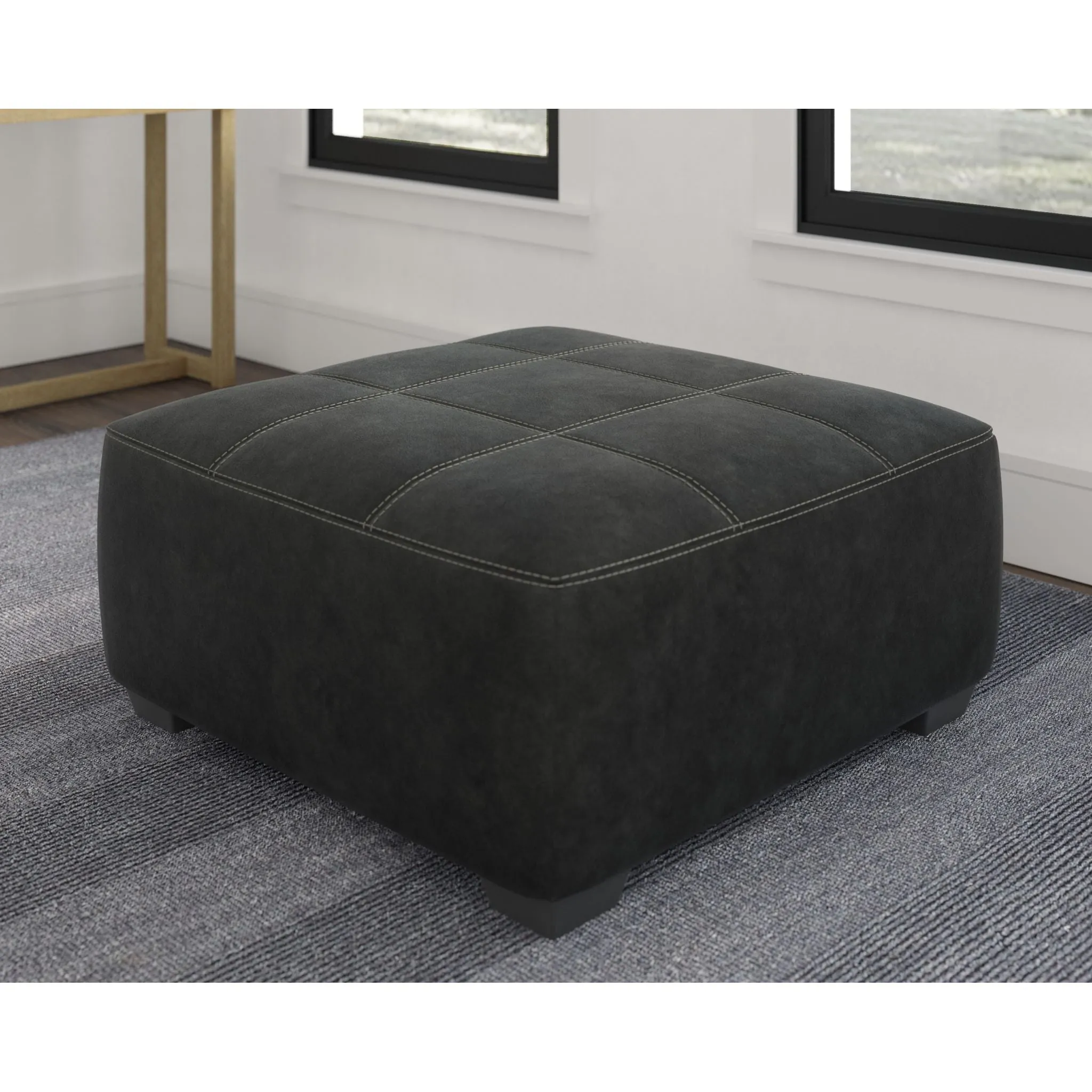 Bilgray Oversized Accent Ottoman