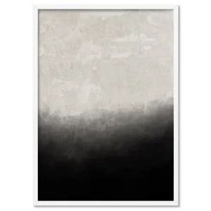 Black on Linen III - Art Print