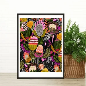 Bush Bankisa Modern Wall Art Print