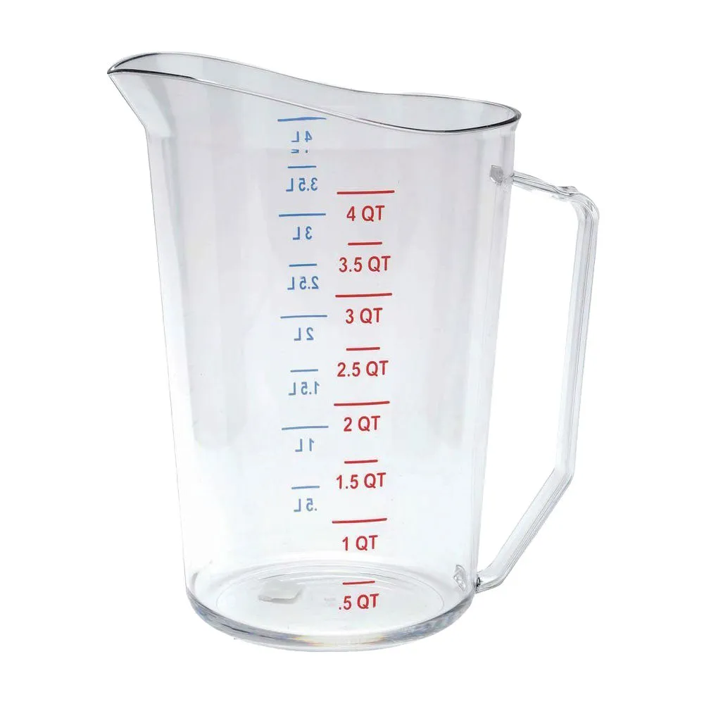 Cambro 400MCCW135 Camwear Measuring Cup, 4 qt.