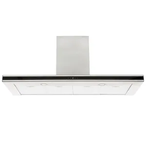 CDA EVP121SS 120Cm Chimney Cookerhood - Stainless Steel