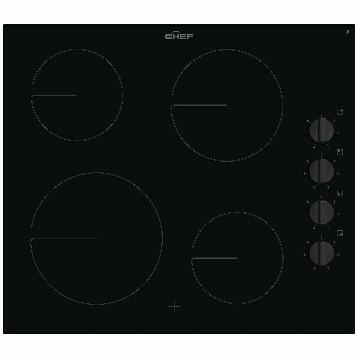 Chef Ceramic Cooktop 60cm CHC642BB