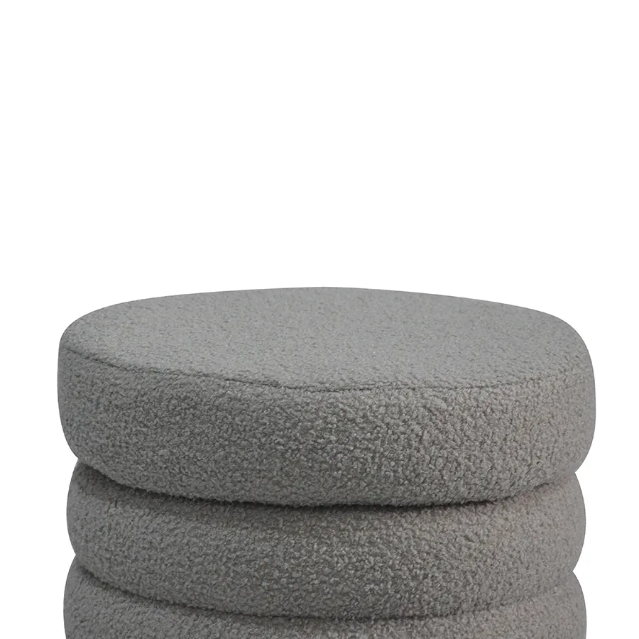 Chiara Round Storage Ottoman