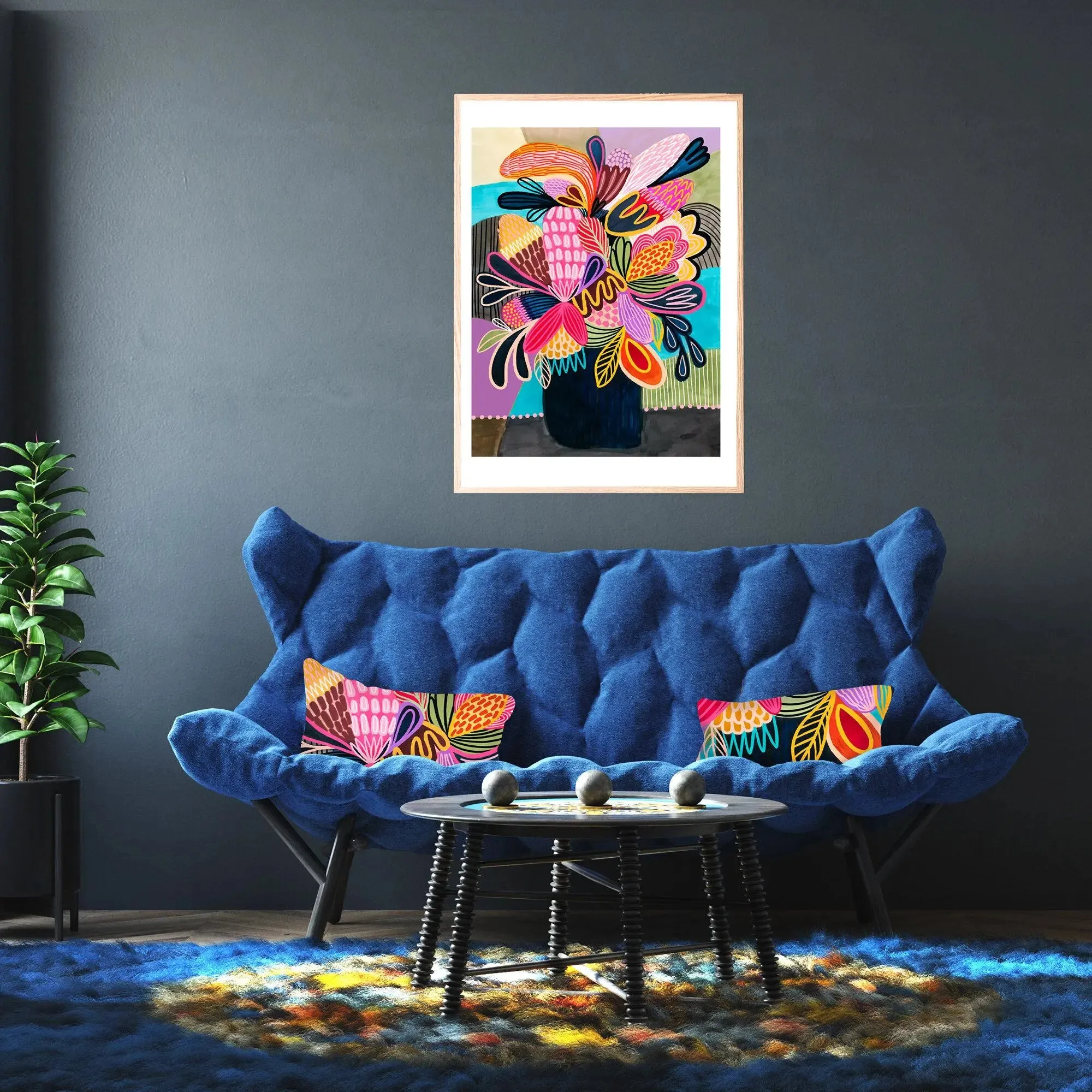 Colour Pop Modern Wall Art Print