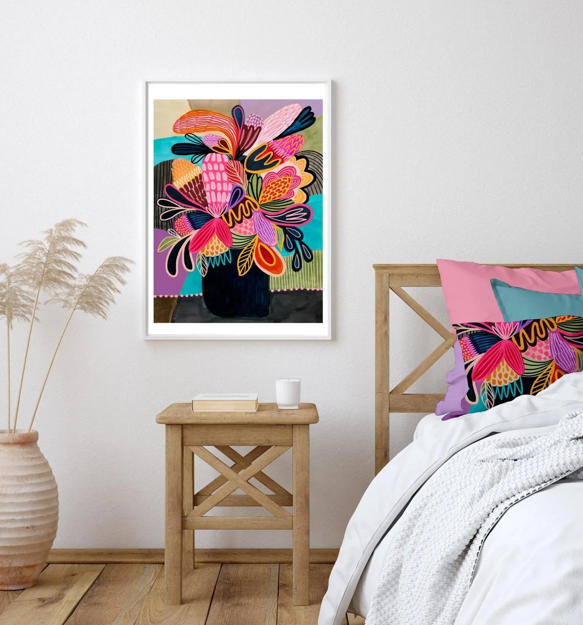 Colour Pop Modern Wall Art Print