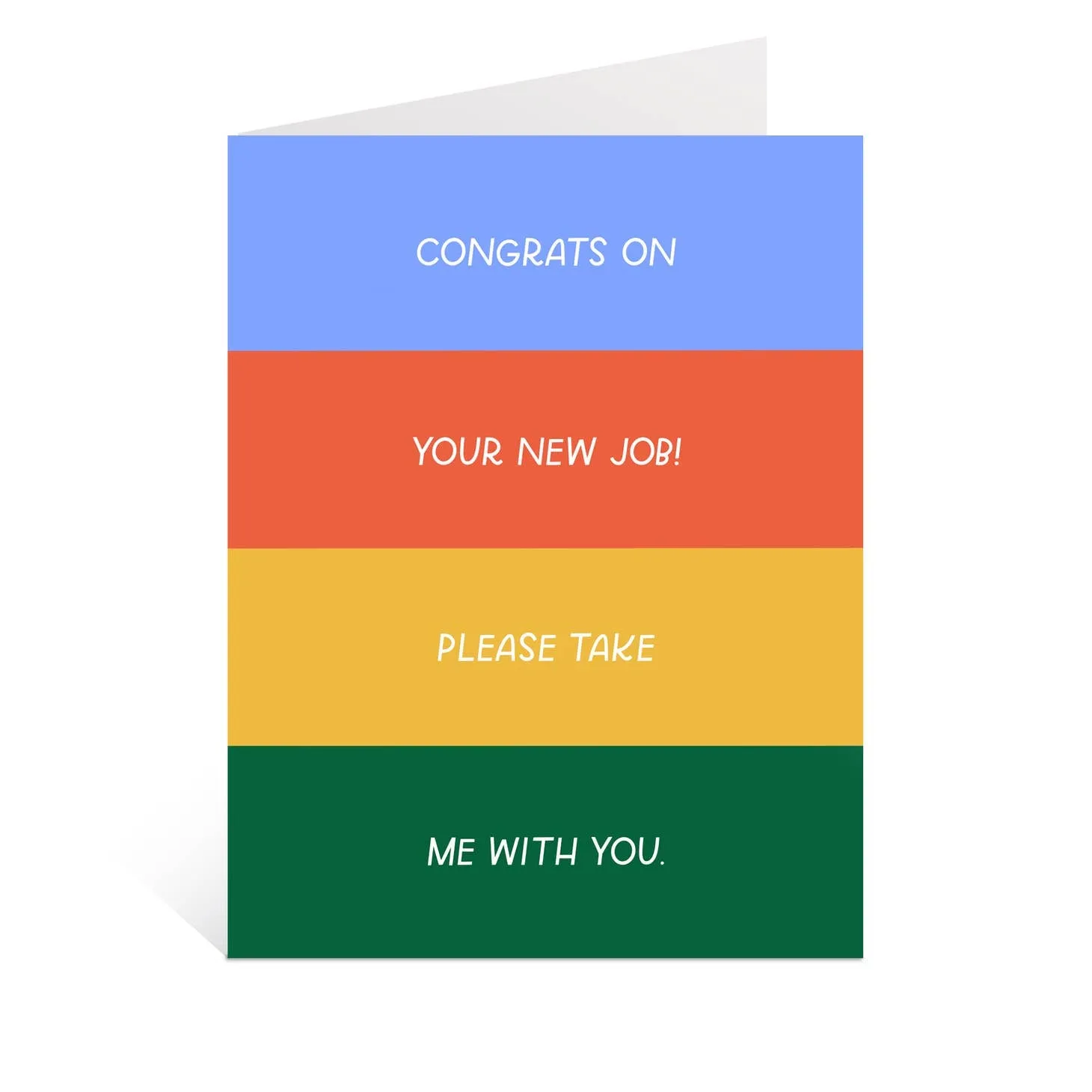 Congrats On New Job Card