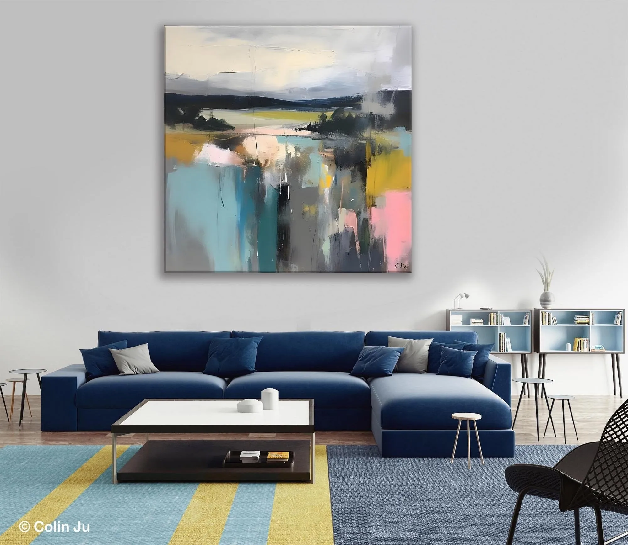 Contemporary Canvas Art, Original Modern Wall Art, Modern Acrylic Artwork, Modern Canvas Paintings, Large Abstract Painting for Bedroom