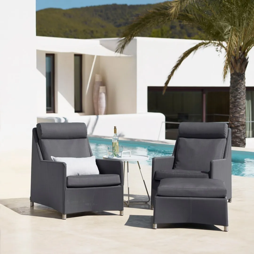 Diamond Outdoor Footstool