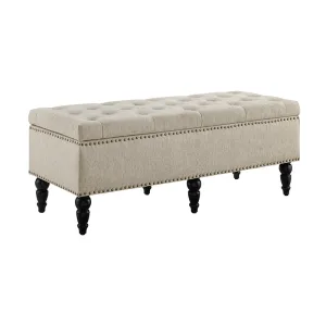 Dunaway Ottoman - Beige