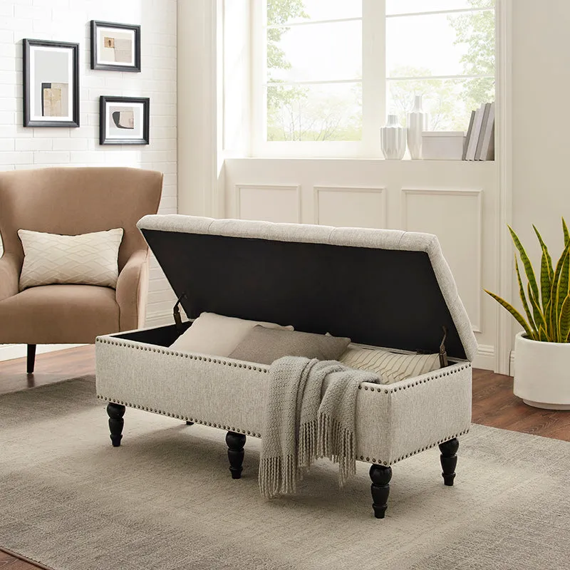 Dunaway Ottoman - Beige