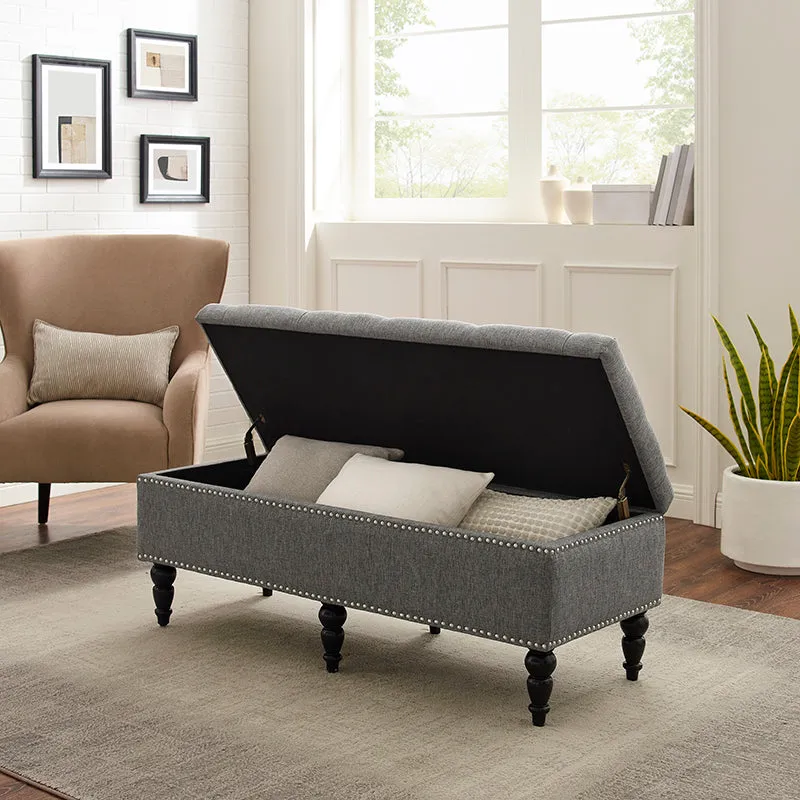 Dunaway Ottoman - Grey