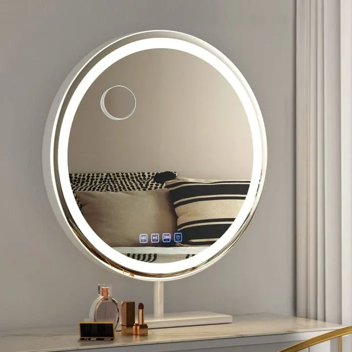 Embellir Makeup Mirror With Bluetooth And Led 50cm