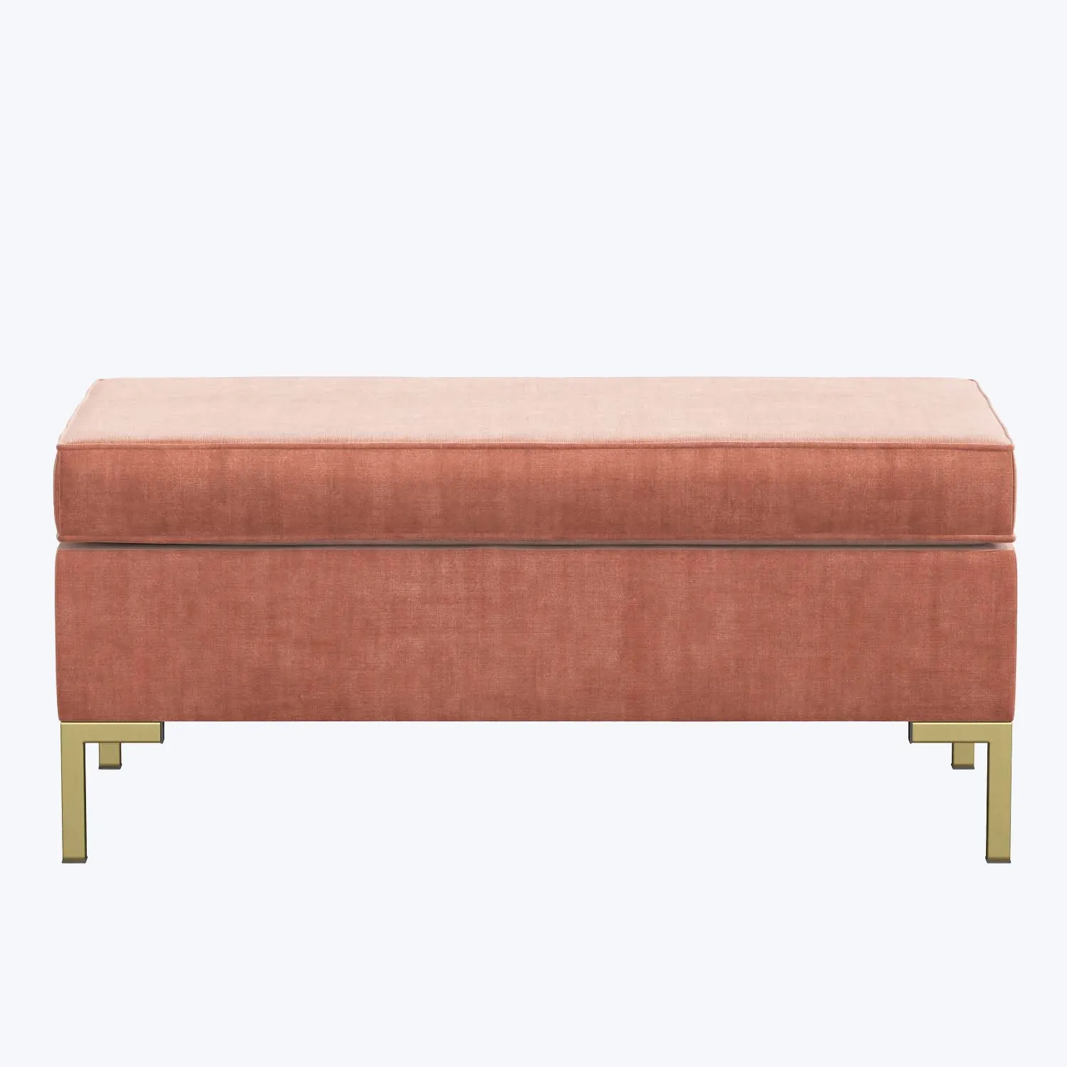 Emily Velvet Ottoman