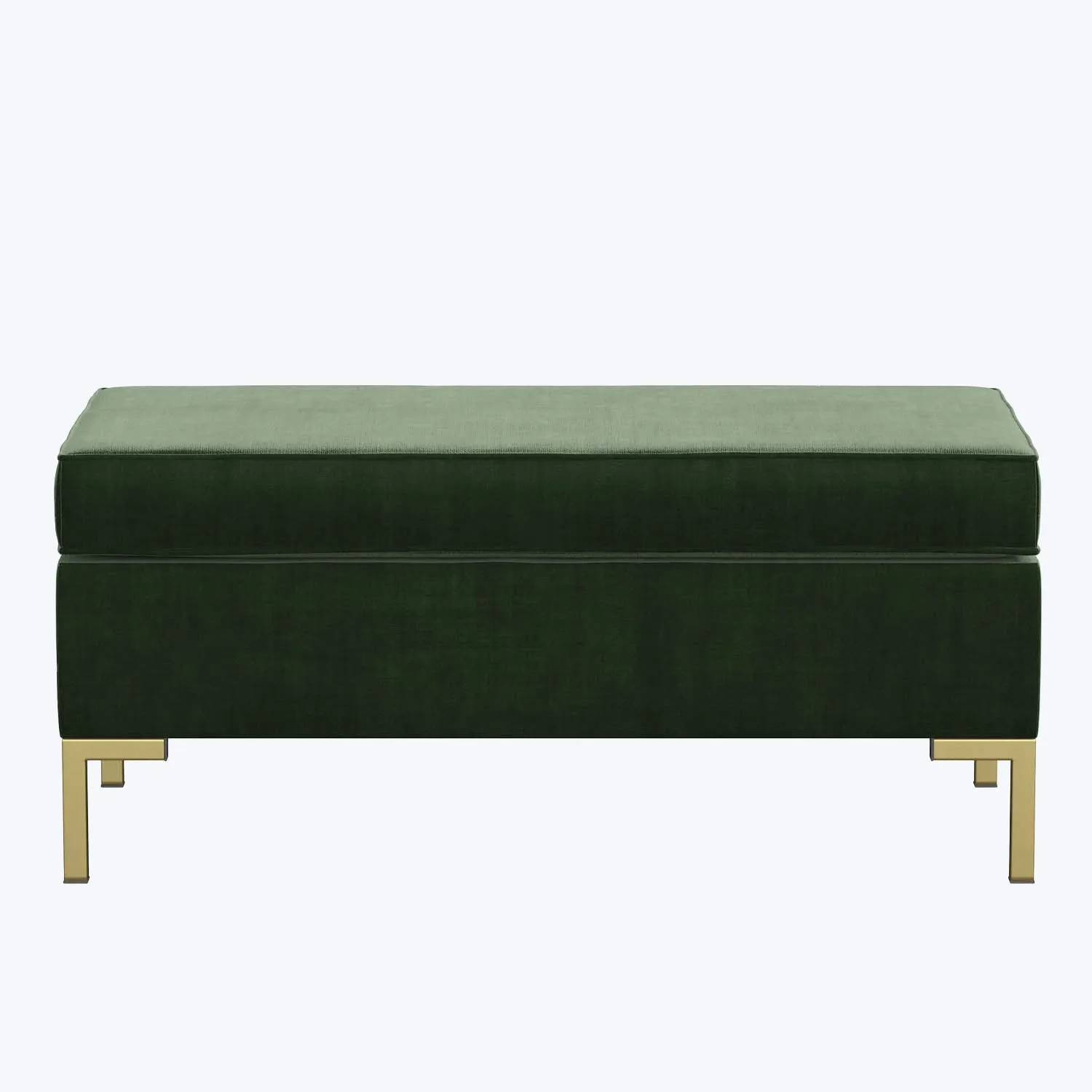 Emily Velvet Ottoman