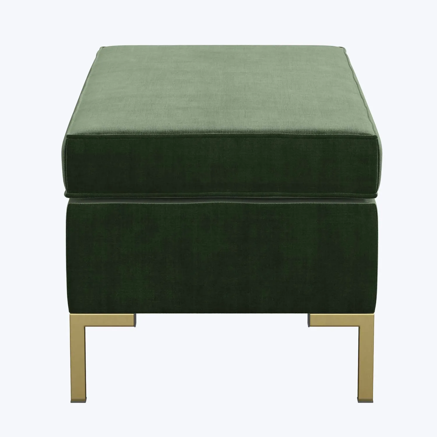 Emily Velvet Ottoman