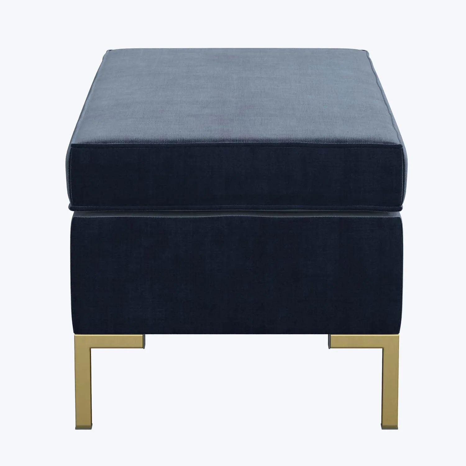 Emily Velvet Ottoman