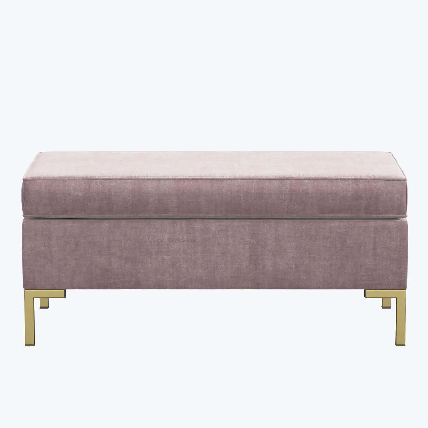 Emily Velvet Ottoman