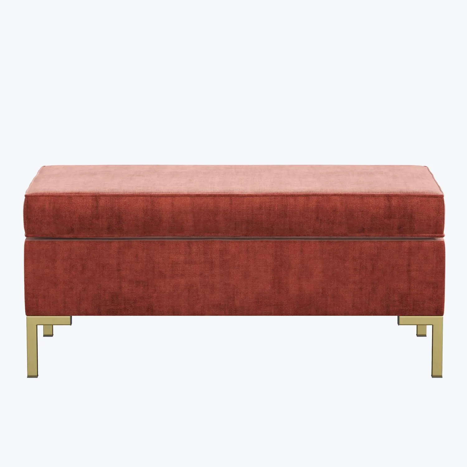 Emily Velvet Ottoman