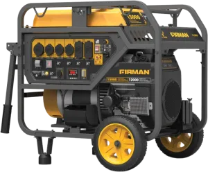 Firman P12002 Generator 12000W/15000W 50 Amp Electric Start Gas With CO Alert New