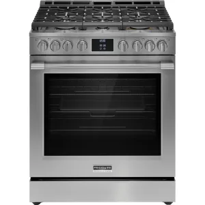 Frigidaire Professional Gas Range (PCFG3080AF) - SmudgeProof Stainless Steel