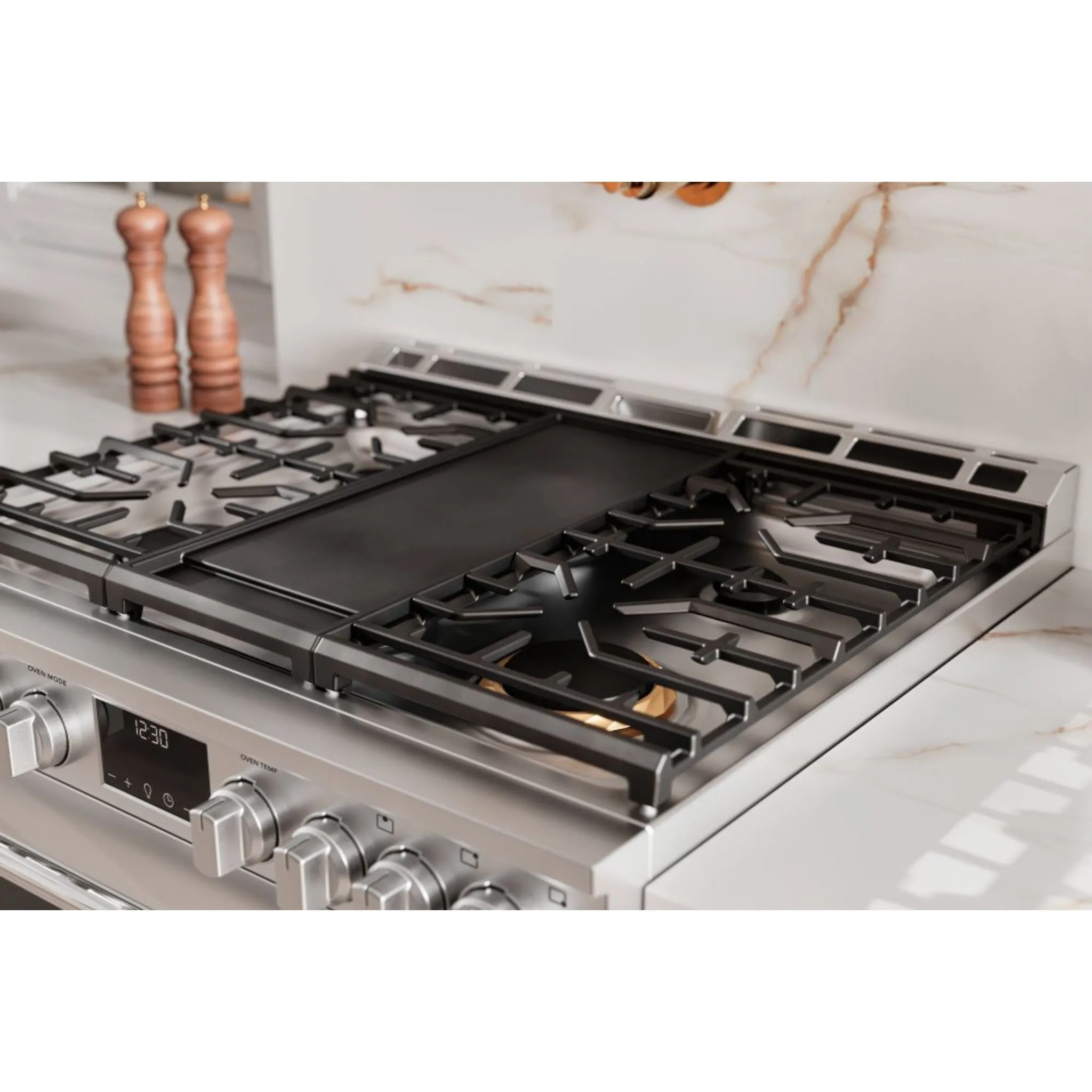 Frigidaire Professional Gas Range (PCFG3080AF) - SmudgeProof Stainless Steel