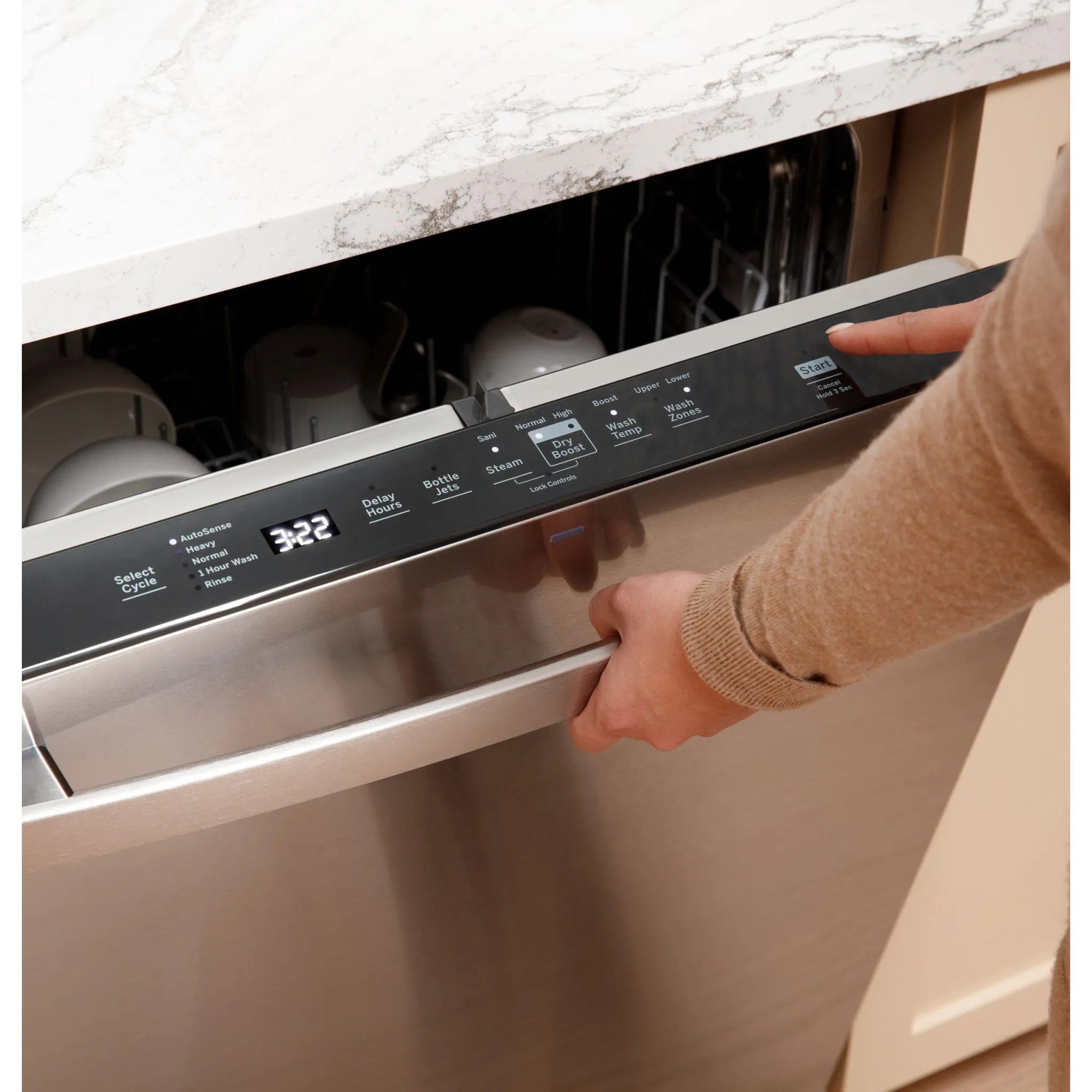 GE Dishwasher (GDT650SYVFS) - Fingerprint Resistant Stainless Steel