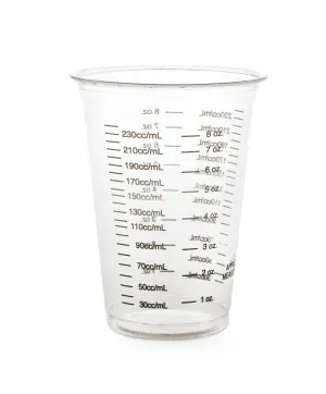 Graduated Plastic Cups, 10oz. (bag of 50)