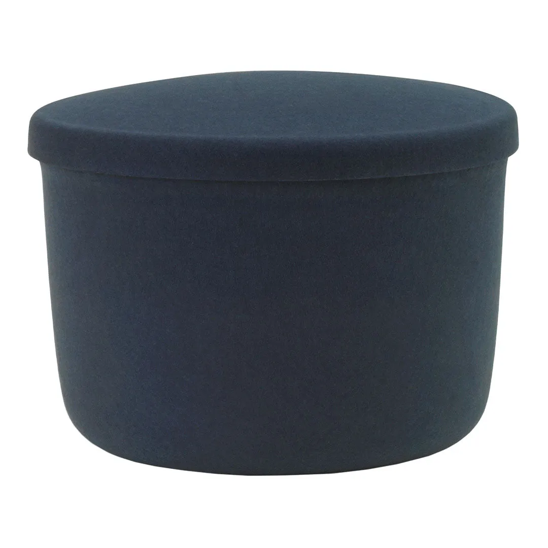 Hide Storage Pouf