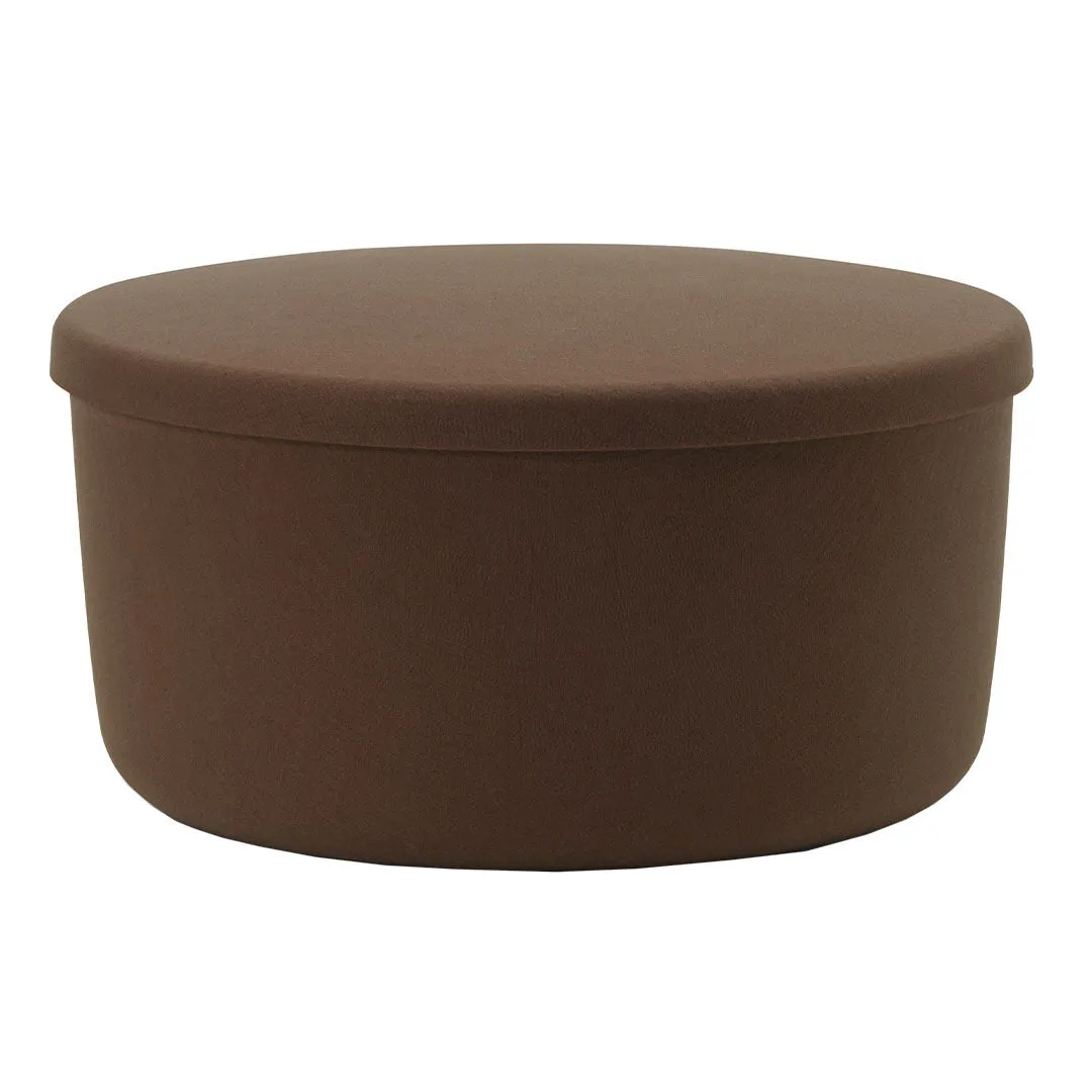 Hide Storage Pouf