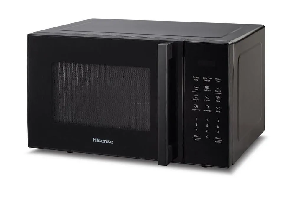 Hisense H28MOBS8HGUK  900W 28L Freestanding Microwave with Grill Black