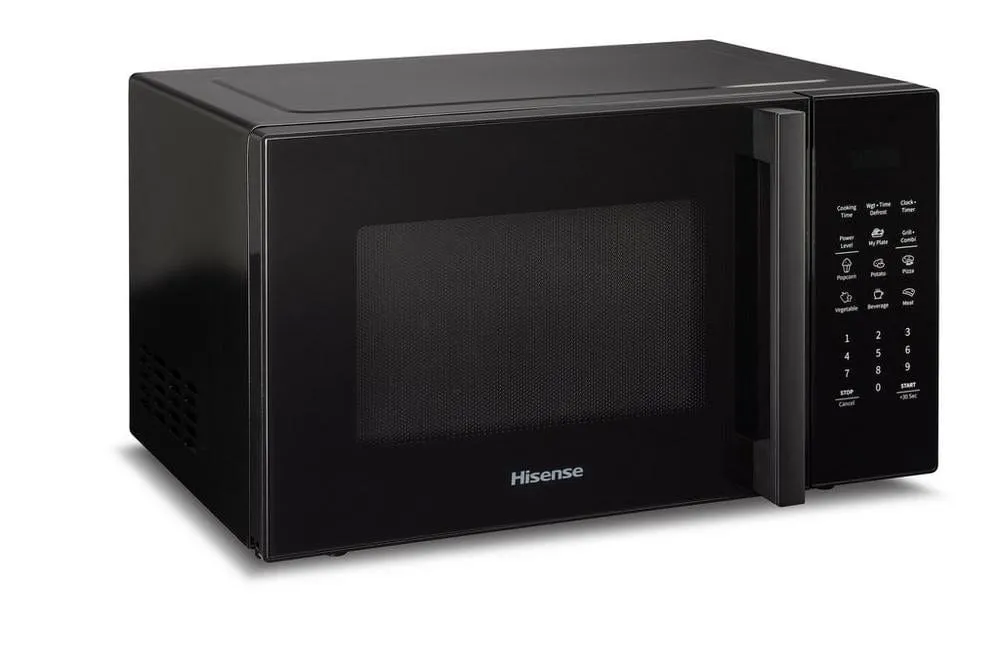 Hisense H28MOBS8HGUK  900W 28L Freestanding Microwave with Grill Black