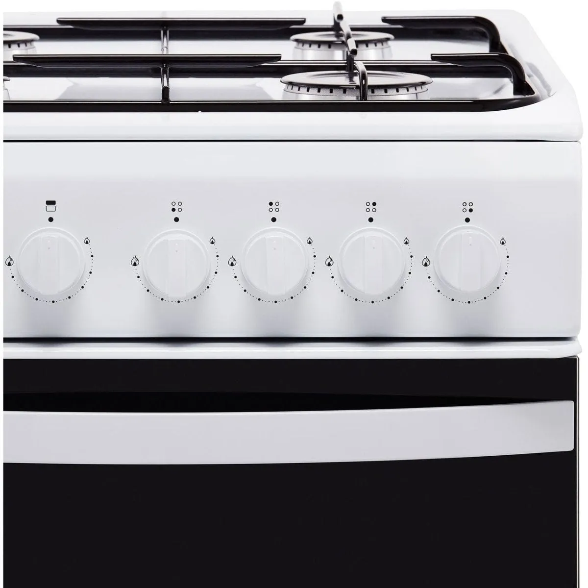 Indesit Cloe ID5G00KMW 50cm Gas Cooker with Full Width Gas Grill - White - A Rated