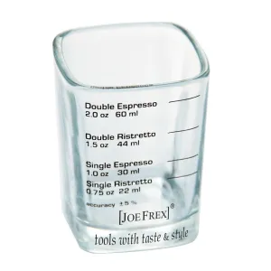 JoeFrex Espresso Shot & Measuring Barista Glass, 2 oz.