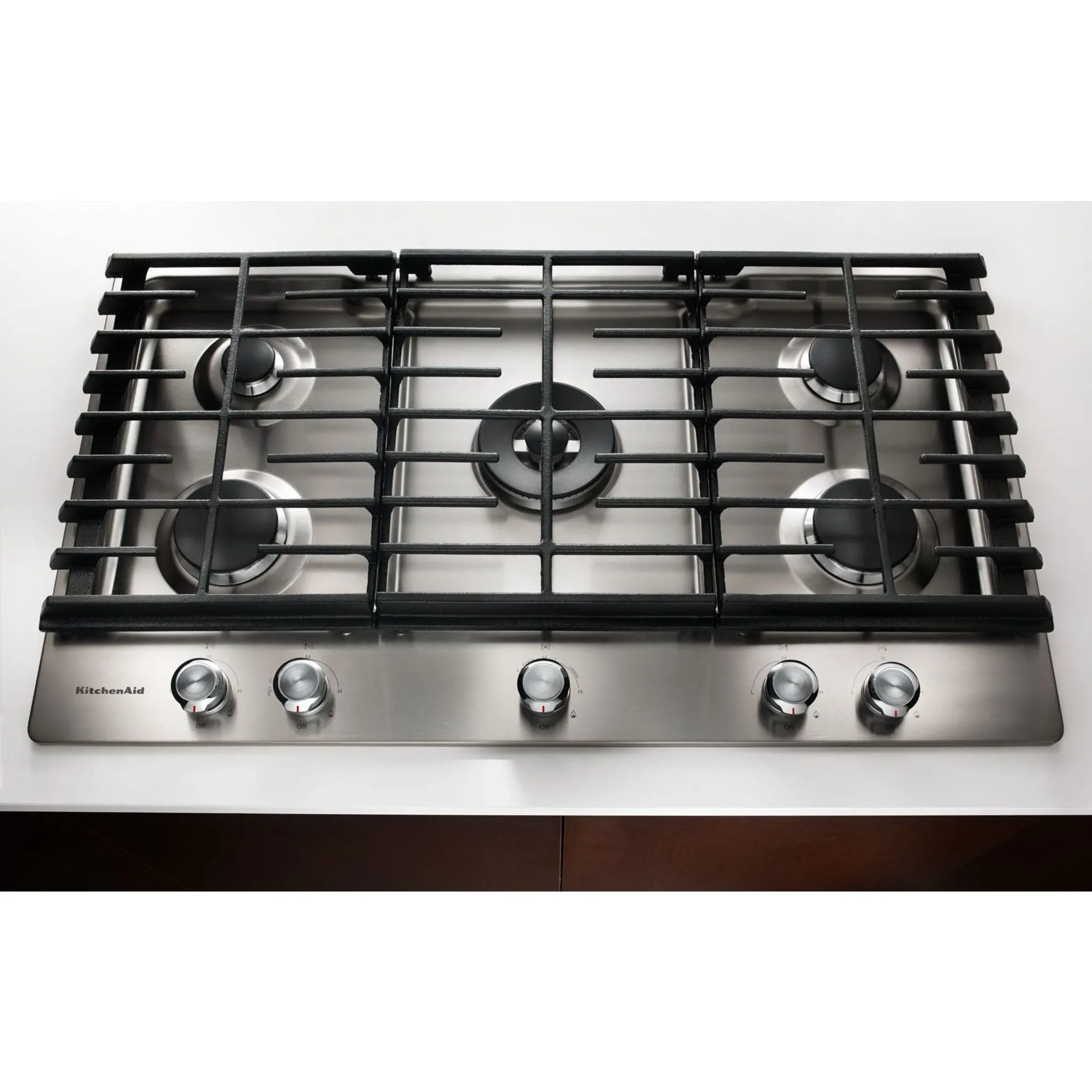 KitchenAid 30" Gas Cooktop (KCGS550ESS) - Stainless Steel