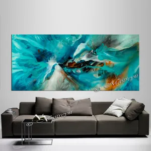 Large Modern Art Oil Painting on Canvas - Modern Wall Art Amazing Abstract 3